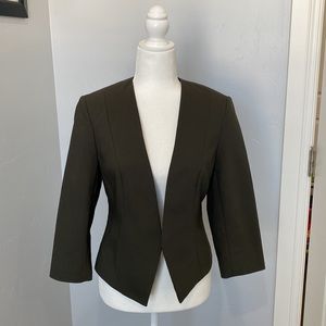 Express NWT Green Open Blazer